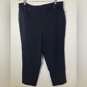 Torrid Black Full Length Pants 18T Tall Stretch Work Career